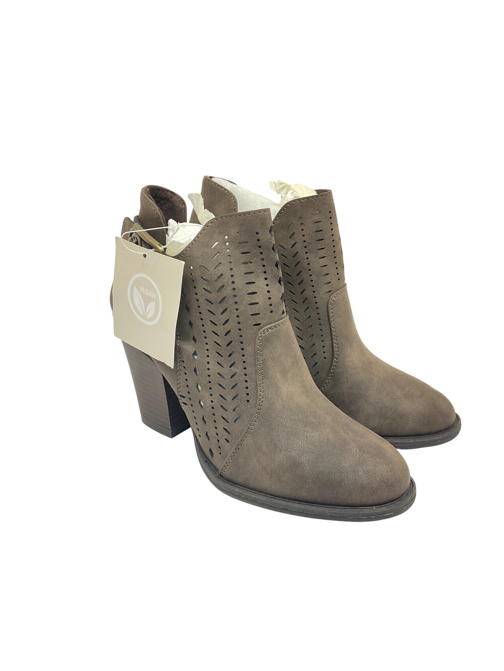 Daisy Fuentes Women's Wylie Casual Heels DF298655 Grey Size 6M